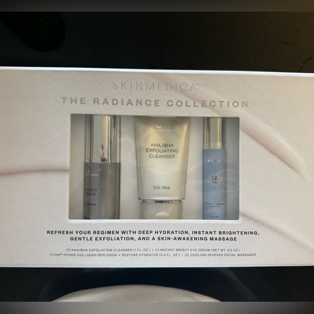 SkinMedica Radiance Collection - Silver and White